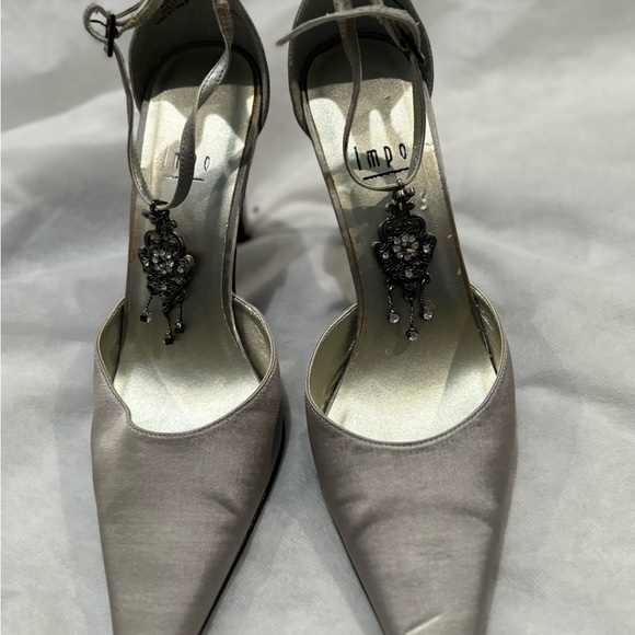 Impo Satin Ankle Strap with Rhinstoned - Picture 4 of 5